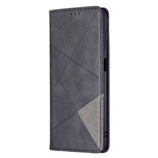 Cover Samsung Galaxy M52 5G Flip Cover Imiteret Læder Mønster