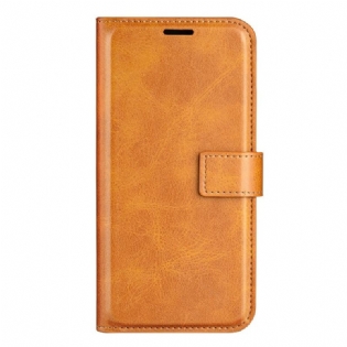 Flip Cover iPhone 14 Læder Tekstur