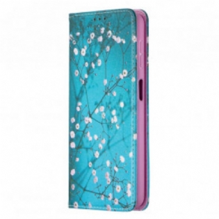 Cover Samsung Galaxy A32 5G Flip Cover Blomstrende Grene