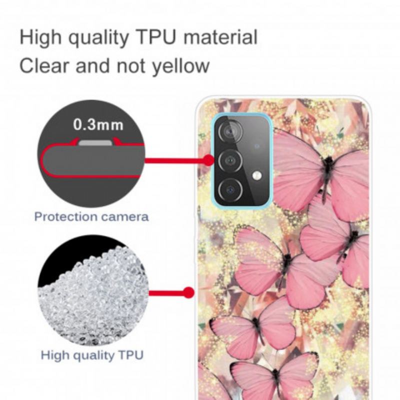 Cover Samsung Galaxy A32 5G Sommerfugle