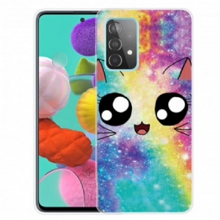 Cover Samsung Galaxy A32 5G Tegneserie Kat