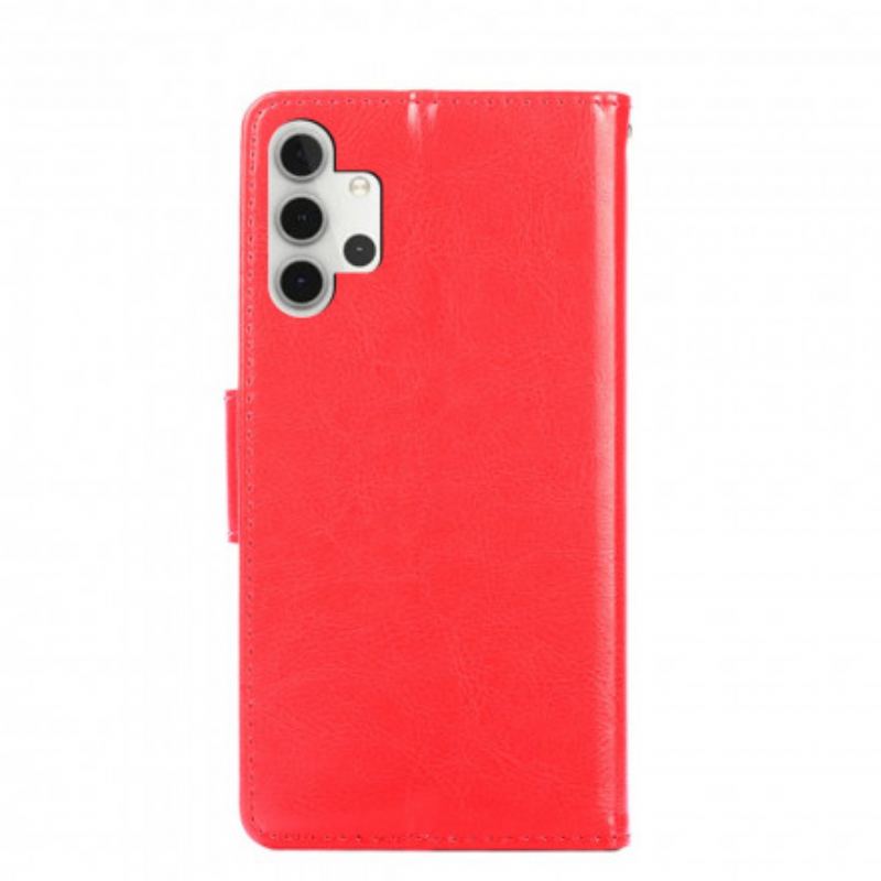 Flip Cover Samsung Galaxy A32 5G Glaseret Læderstil