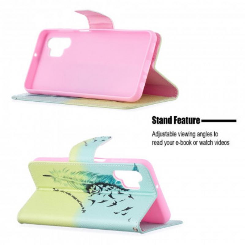 Flip Cover Samsung Galaxy A32 5G Lære At Flyve