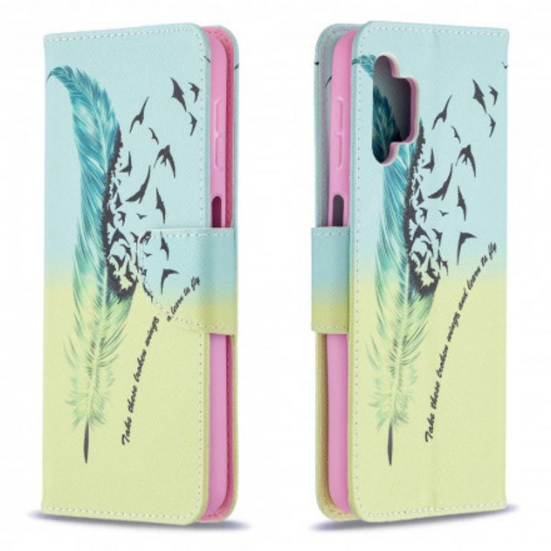Flip Cover Samsung Galaxy A32 5G Lære At Flyve