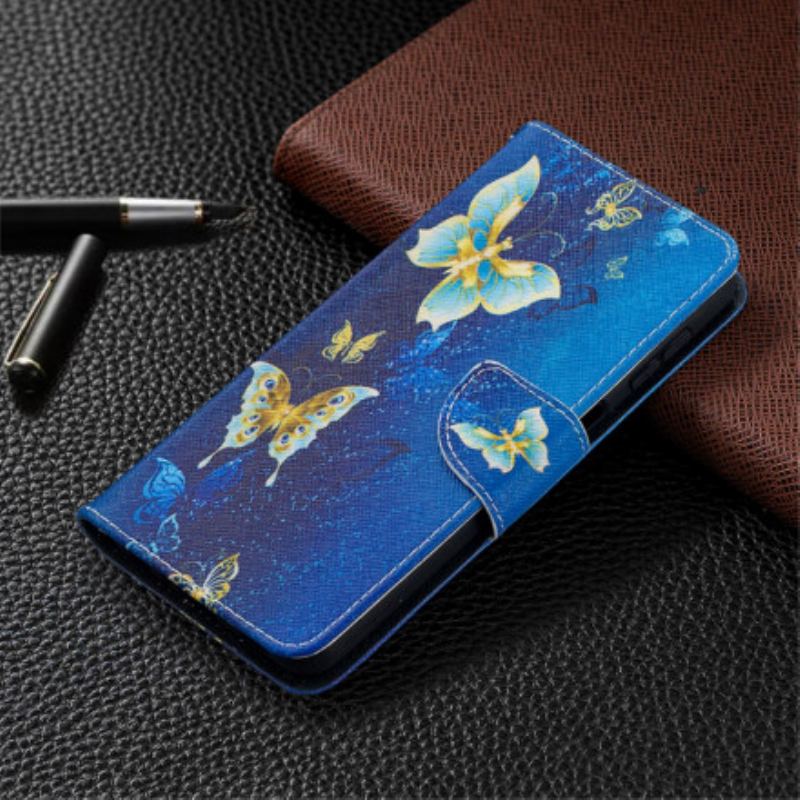 Flip Cover Samsung Galaxy A32 5G Sommerfugle Konger
