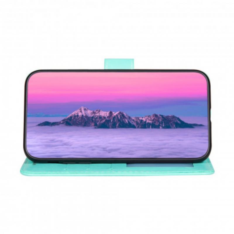 Flip Cover Samsung Galaxy A32 5G Stil Læderlås Vendbar