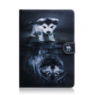 Flip Cover Samsung Galaxy Tab S8 / Tab S7 Hvalpe Drøm