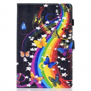 Flip Cover Samsung Galaxy Tab S8 / Tab S7 Sommerfugle Sommerfugle