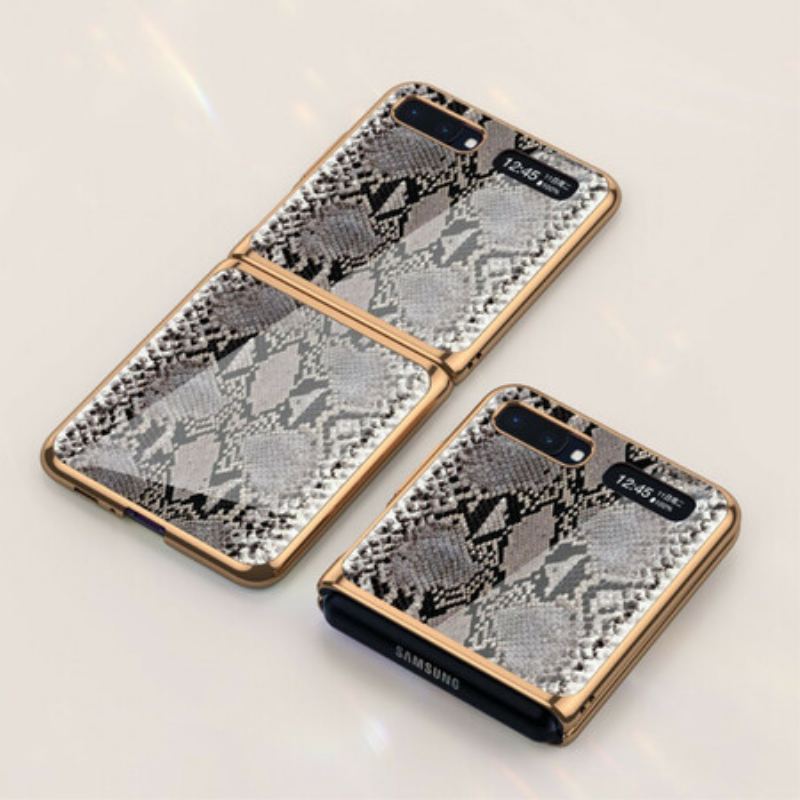 Cover Samsung Galaxy Z Flip Flip Cover Gkk Snakeskin Style