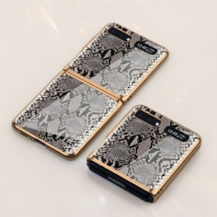 Cover Samsung Galaxy Z Flip Flip Cover Gkk Snakeskin Style