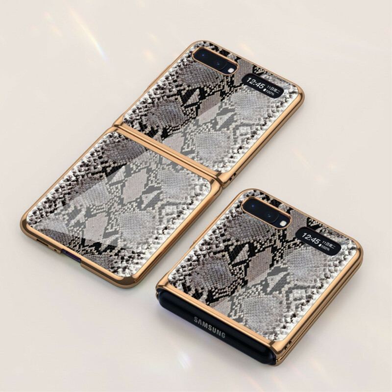 Cover Samsung Galaxy Z Flip Flip Cover Gkk Snakeskin Style