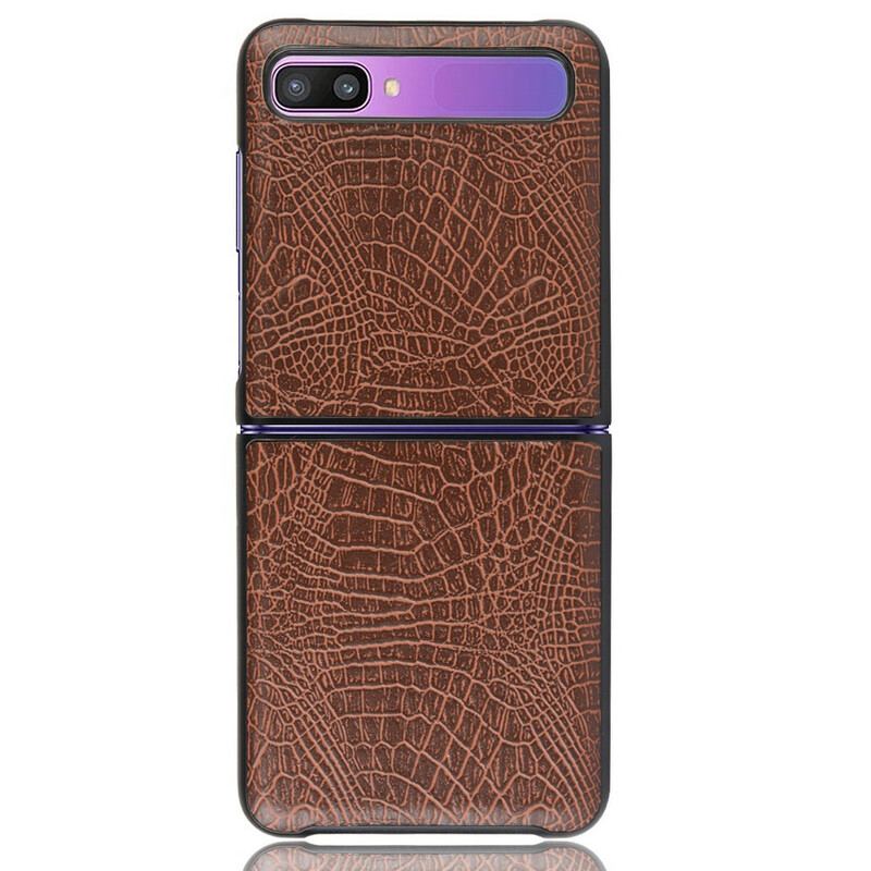 Mobilcover Samsung Galaxy Z Flip Flip Cover Krokodillehudseffekt
