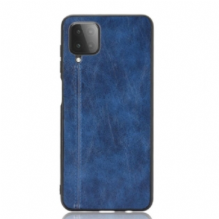 Cover Samsung Galaxy M12 / A12 Couture Lædereffekt