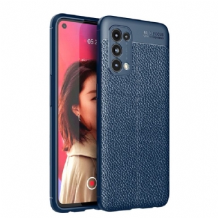 Cover Oppo Find X3 Lite Dobbelt Linje Litchi Læder Effekt