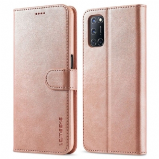 Flip Cover Oppo Find X3 Lite Lc.imeeke Lædereffekt