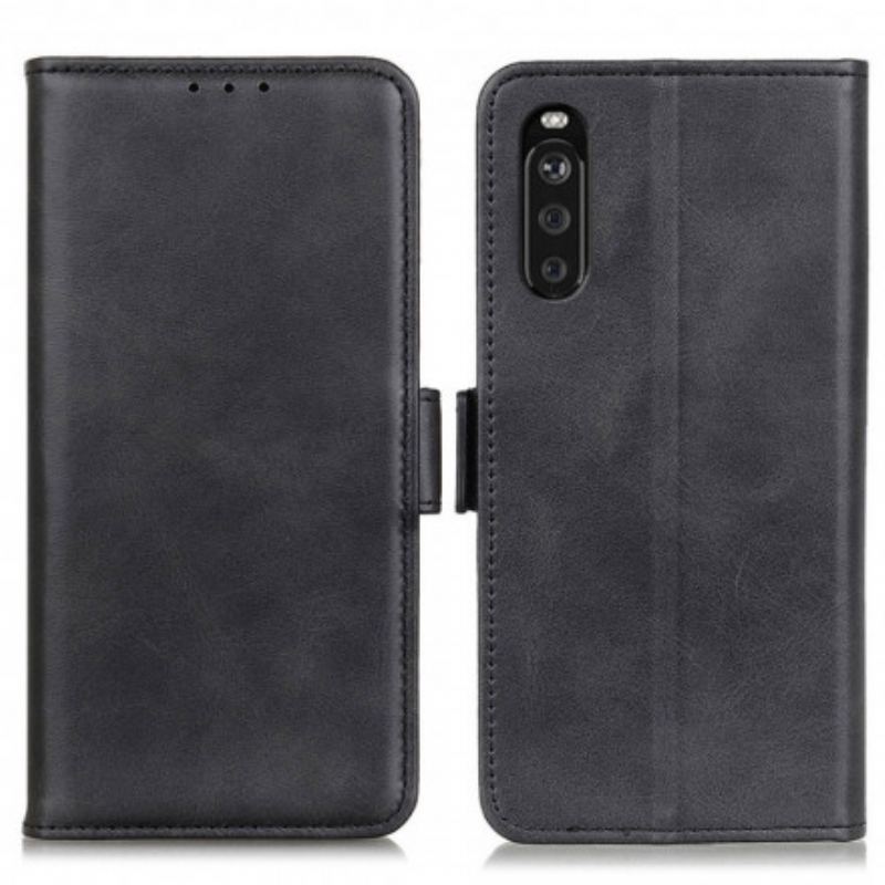 Flip Cover Sony Xperia 5 III Læder Cover Dobbelt Klap