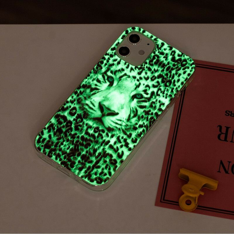 Cover iPhone 12 / 12 Pro Leopard Fluorescerende