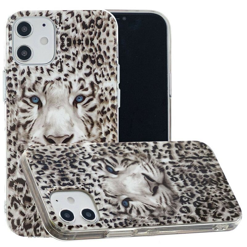 Cover iPhone 12 / 12 Pro Leopard Fluorescerende