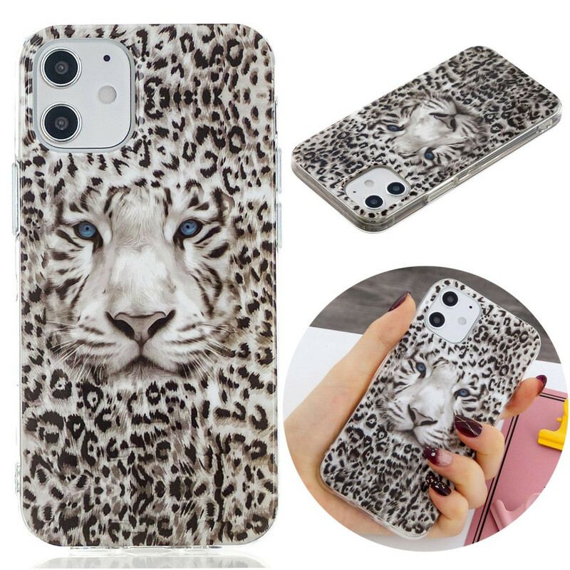 Cover iPhone 12 / 12 Pro Leopard Fluorescerende