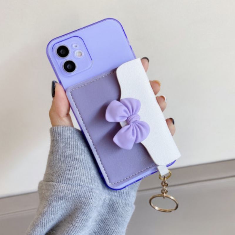 Cover iPhone 12 / 12 Pro Nøglering Kortholder
