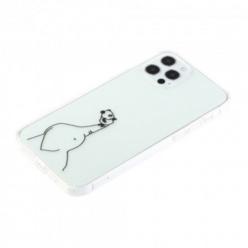 Cover iPhone 12 / 12 Pro Panda Logo Spil