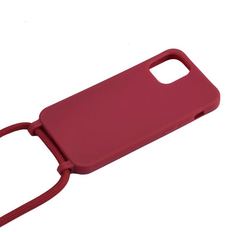 Cover iPhone 12 / 12 Pro Silikone Og Ledning