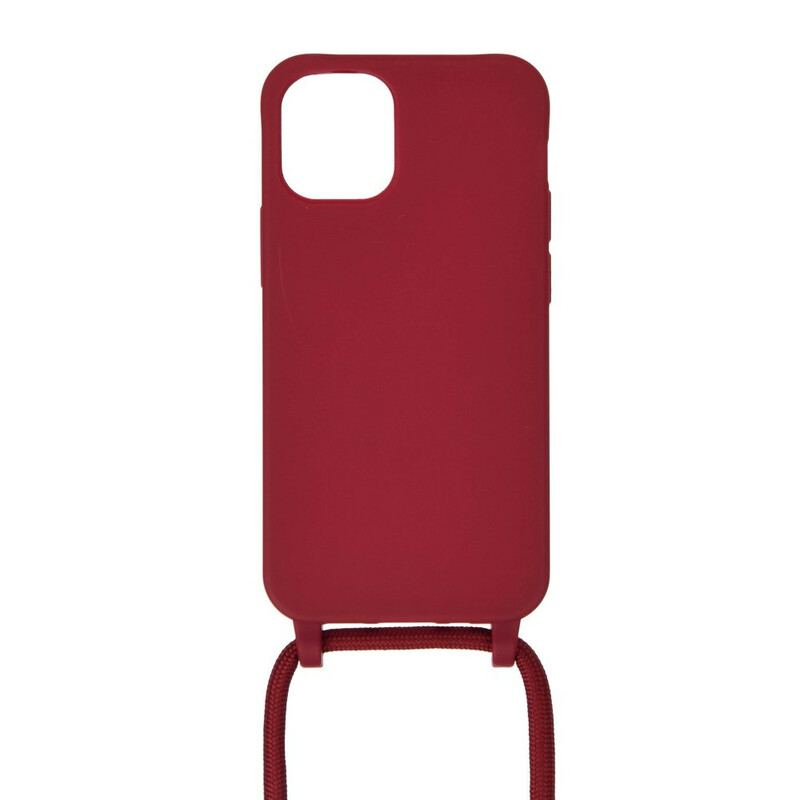 Cover iPhone 12 / 12 Pro Silikone Og Ledning