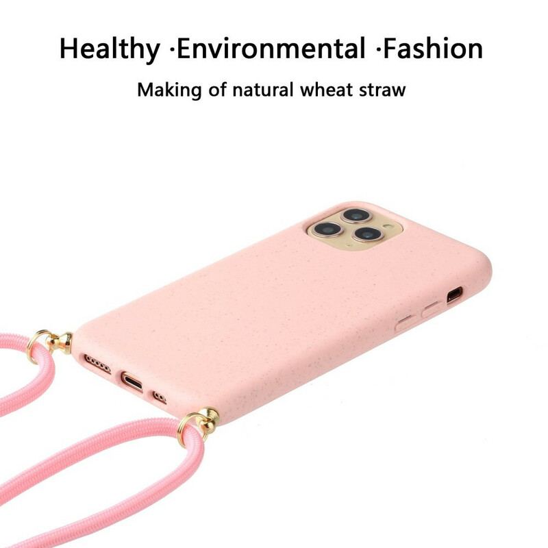 Cover iPhone 12 / 12 Pro Silikone Og Ledning