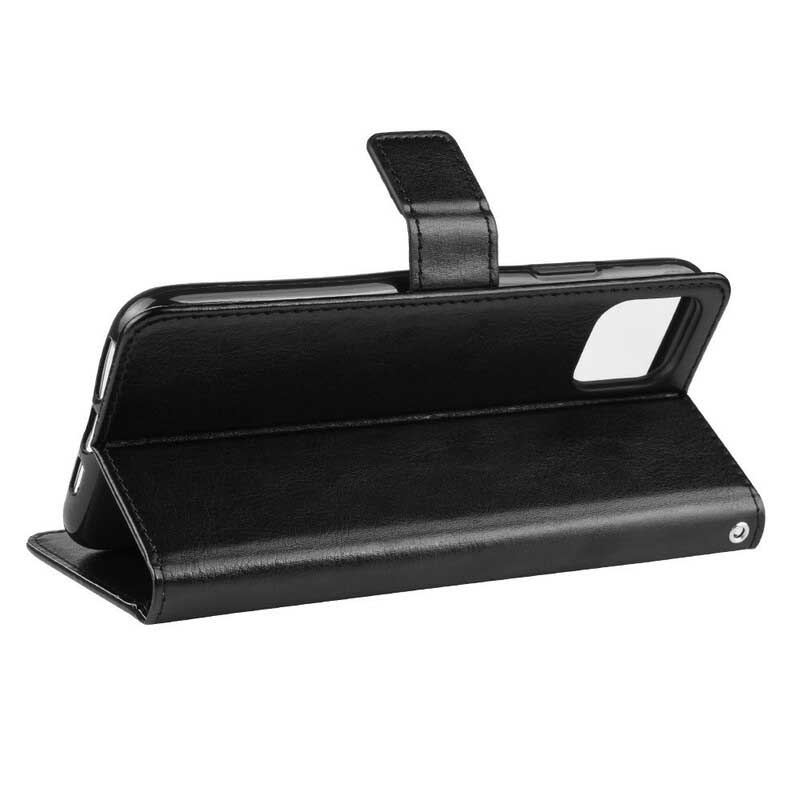 Flip Cover iPhone 12 / 12 Pro Prangende Kunstlæder