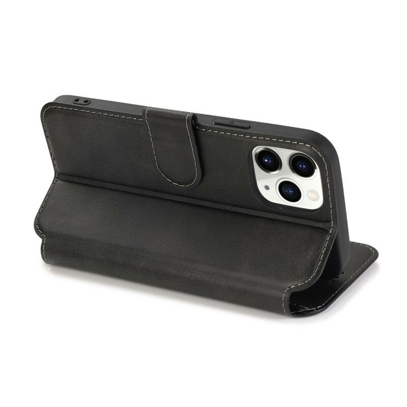 Flip Cover iPhone 12 / 12 Pro Retro Læder Stil