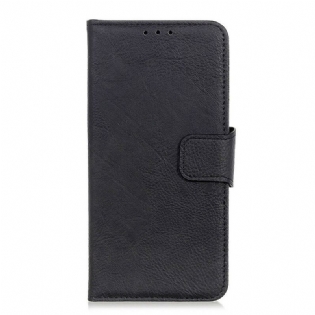 Læder Cover iPhone 12 / 12 Pro Litchi Tekstur
