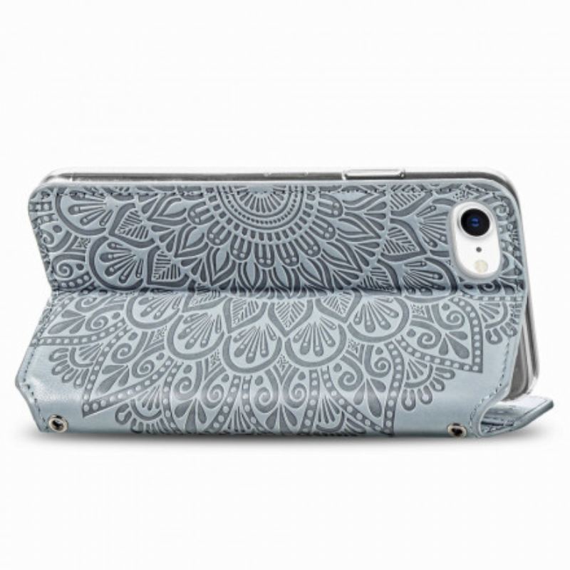 Cover iPhone SE 3 / SE 2 / 8 / 7 Flip Cover Mandala