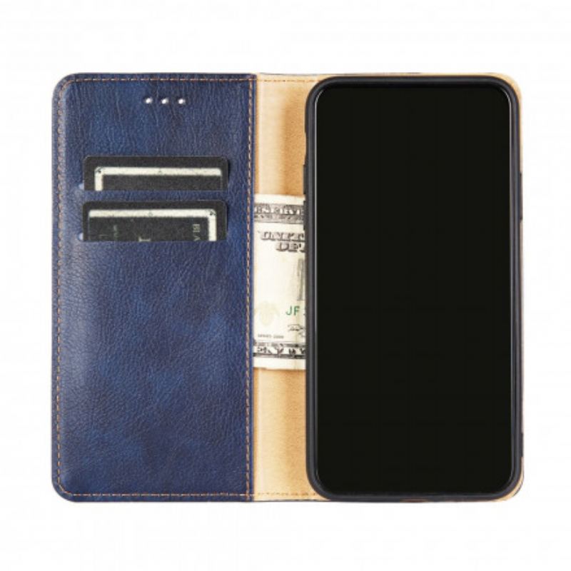 Cover iPhone SE 3 / SE 2 / 8 / 7 Flip Cover Ren Farve