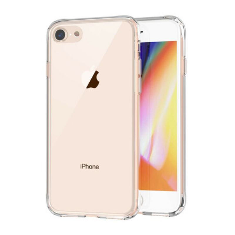 Cover iPhone SE 3 / SE 2 / 8 / 7 Gennemsigtigt Leeu Glas Og Akryl