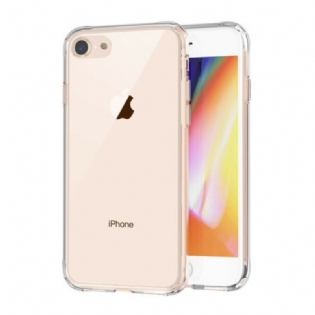 Cover iPhone SE 3 / SE 2 / 8 / 7 Gennemsigtigt Leeu Glas Og Akryl