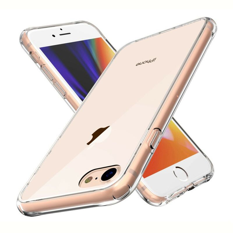 Cover iPhone SE 3 / SE 2 / 8 / 7 Gennemsigtigt Leeu Glas Og Akryl