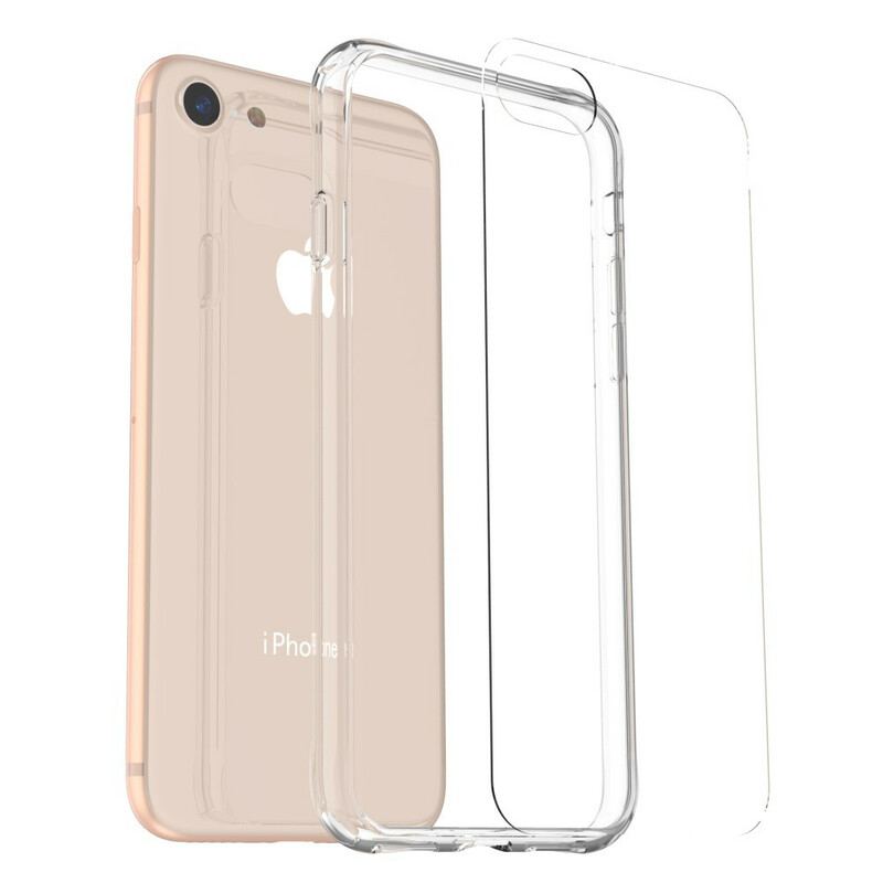 Cover iPhone SE 3 / SE 2 / 8 / 7 Gennemsigtigt Leeu Glas Og Akryl