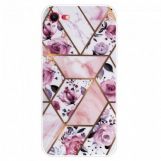 Cover iPhone SE 3 / SE 2 / 8 / 7 Geometrisk Marmor