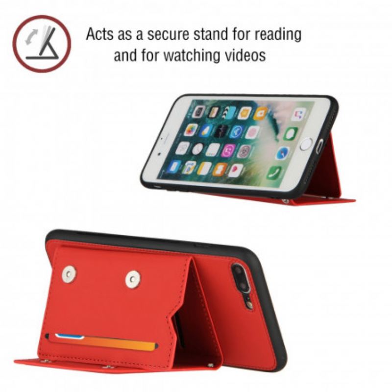 Cover iPhone SE 3 / SE 2 / 8 / 7 Multi-card Support Håndfri