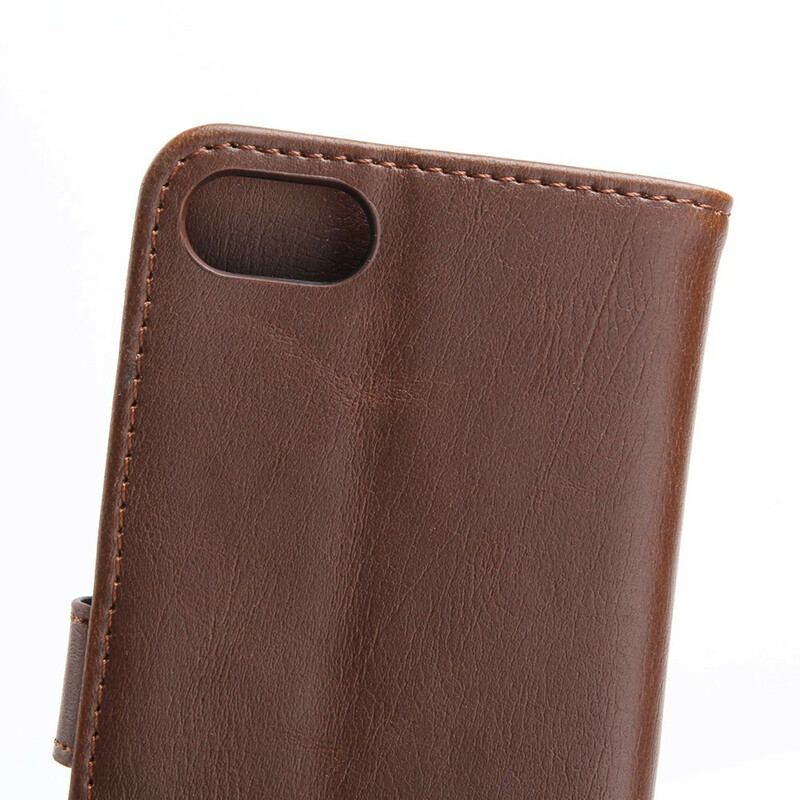 Flip Cover iPhone SE 3 / SE 2 / 8 / 7 Retro Lædereffekt