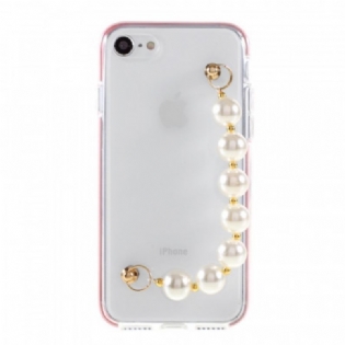 Mobilcover iPhone SE 3 / SE 2 / 8 / 7 Perle Armbånd