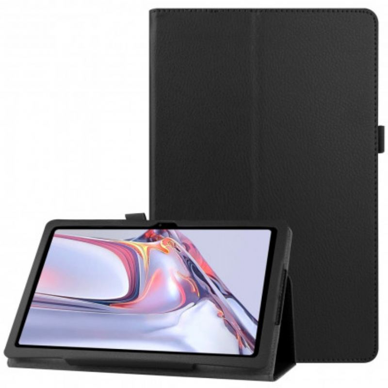 Etui Samsung Galaxy Tab A7 (2020) Litchi Imiteret Læder