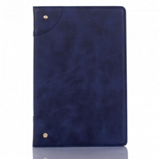 Etui Samsung Galaxy Tab A7 (2020) Vintage Nitter I Imiteret Læder
