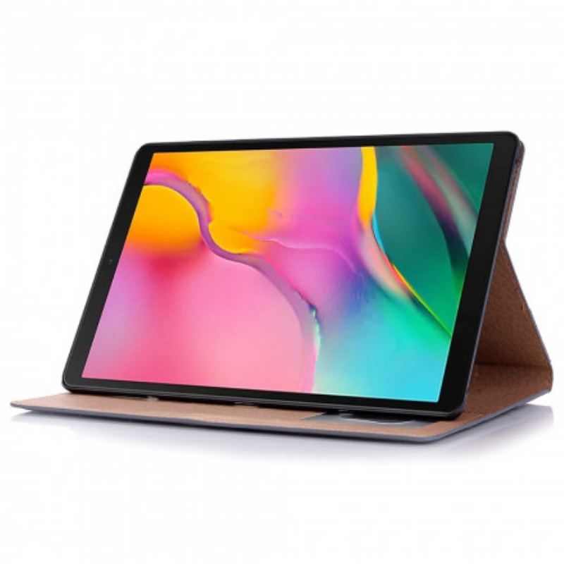 Etui Samsung Galaxy Tab A7 (2020) Vintage Nitter I Imiteret Læder