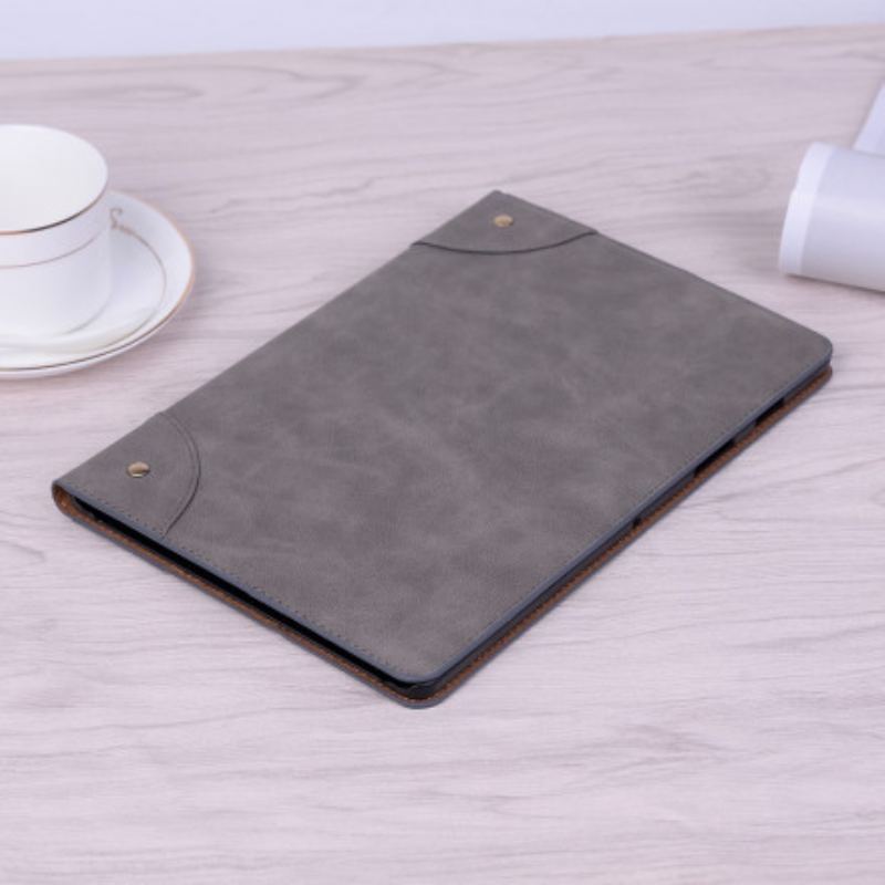 Etui Samsung Galaxy Tab A7 (2020) Vintage Nitter I Imiteret Læder