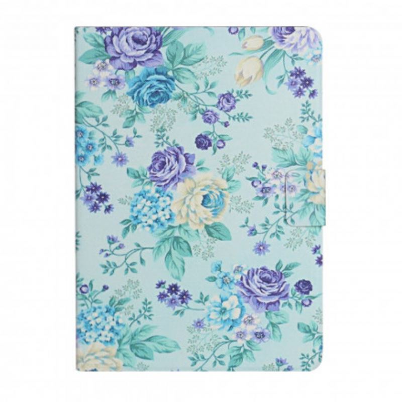 Flip Cover Samsung Galaxy Tab A7 (2020) Blomster Blomster Blomster