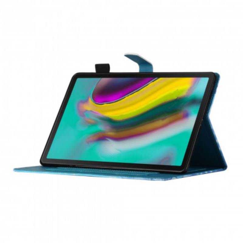 Flip Cover Samsung Galaxy Tab A7 (2020) Blomstrende Grene