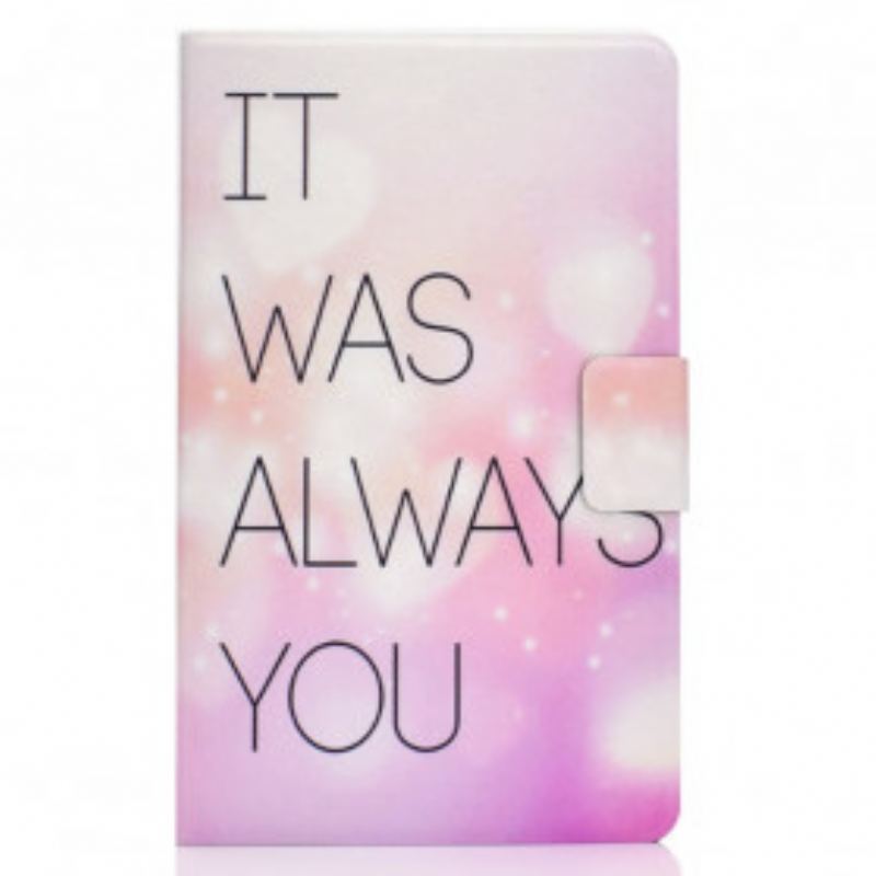 Flip Cover Samsung Galaxy Tab A7 (2020) Det Var Altid Dig