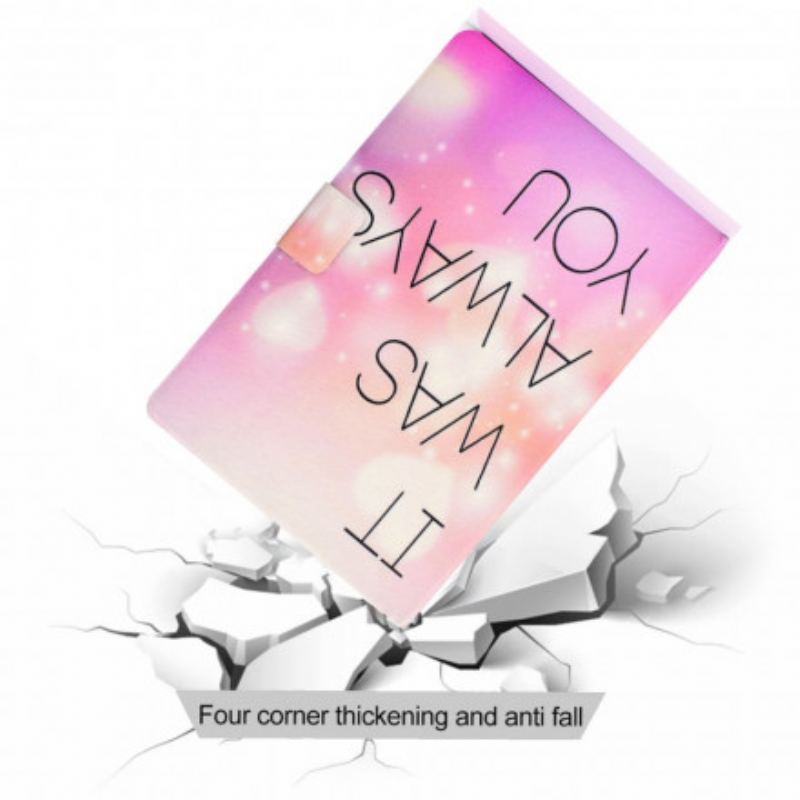 Flip Cover Samsung Galaxy Tab A7 (2020) Det Var Altid Dig