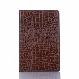 Flip Cover Samsung Galaxy Tab A7 (2020) Krokodillehudseffekt